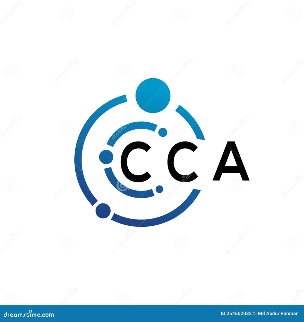 cca-letter-logo-design-white-background-creative-initials-concept-254602032
