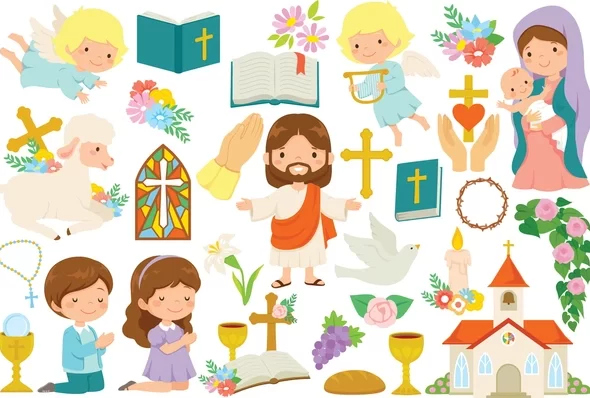 christianity-clipart-bundle-various-religious-600nw-1903364380